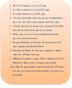 DATOS AGUA